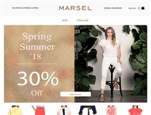 Tablet Screenshot of marsel.com.mx